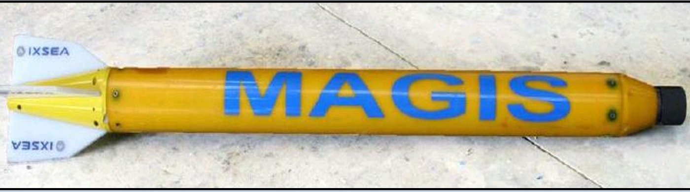Magnetómetro marino de remolque MAGIS (IXSea) para los estudios magnetométricos